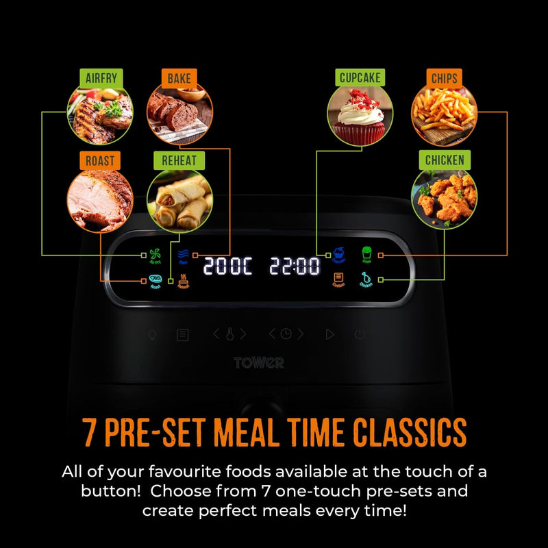 Vortx Vizion 7.5L Air Fryer with Colour