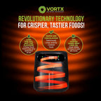 Vortx Vizion 7.5L Air Fryer with Colour