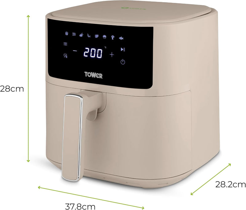 T17169msh Vortx Air Fryer with Digital Control Panel