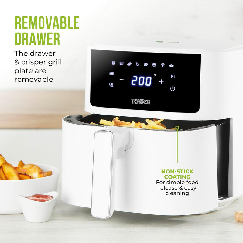 T17169msh Vortx Air Fryer with Digital Control Panel