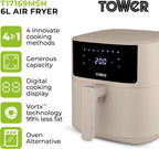 T17169msh Vortx Air Fryer with Digital Control Panel