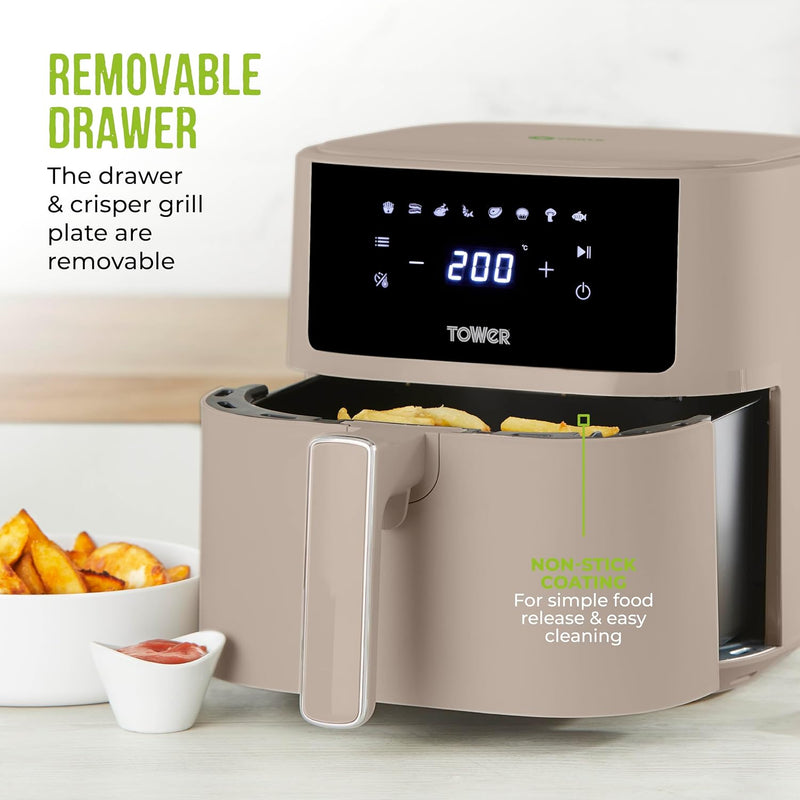T17169msh Vortx Air Fryer with Digital Control Panel