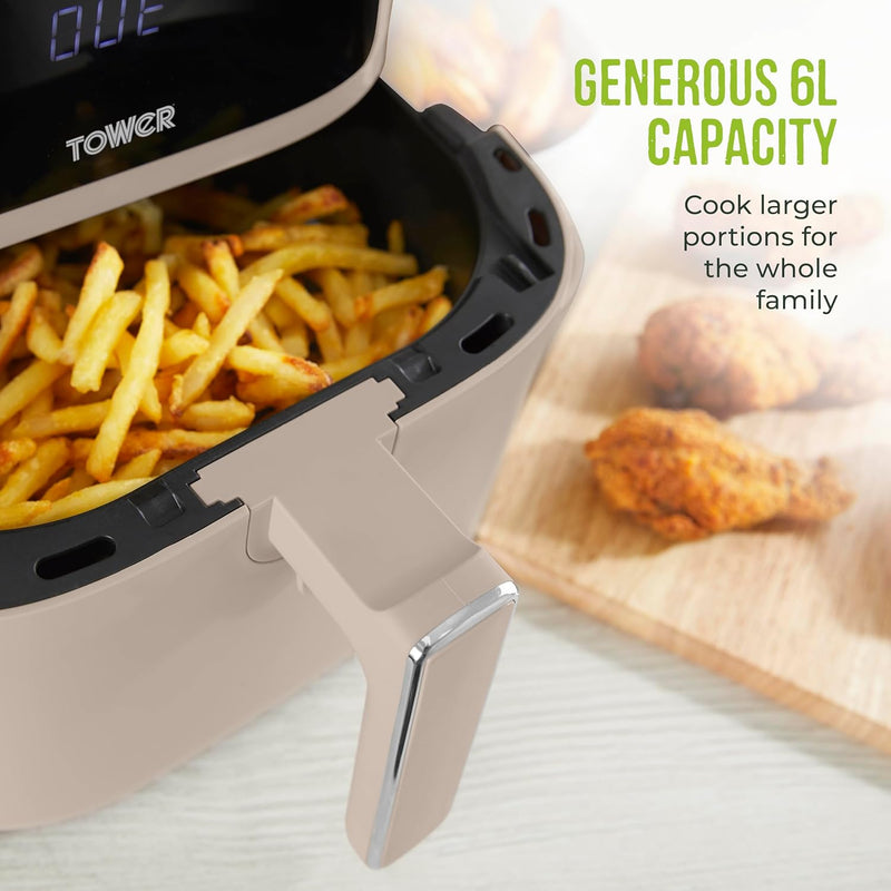 T17169msh Vortx Air Fryer with Digital Control Panel