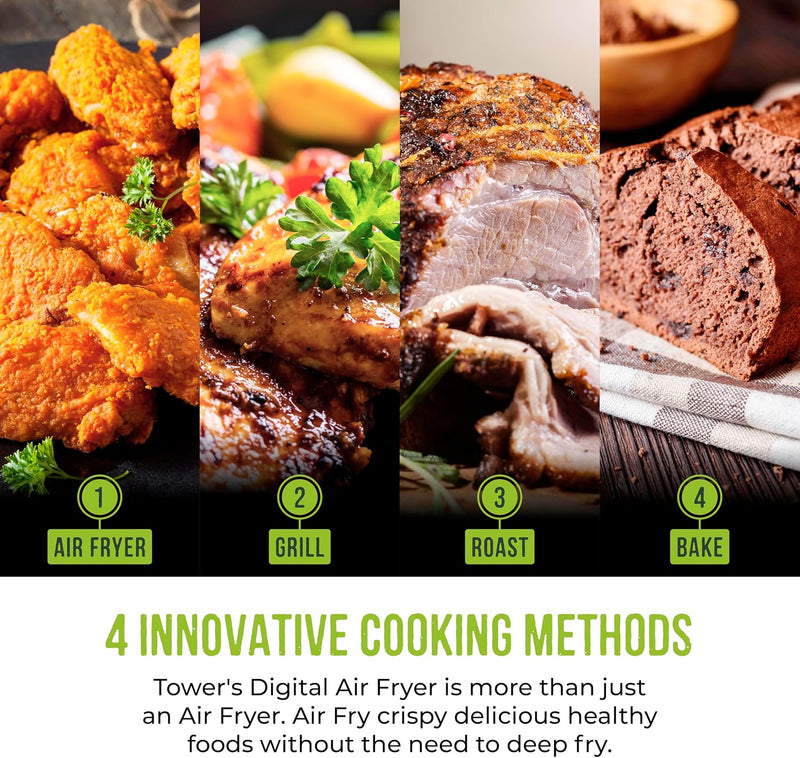 T17169msh Vortx Air Fryer with Digital Control Panel