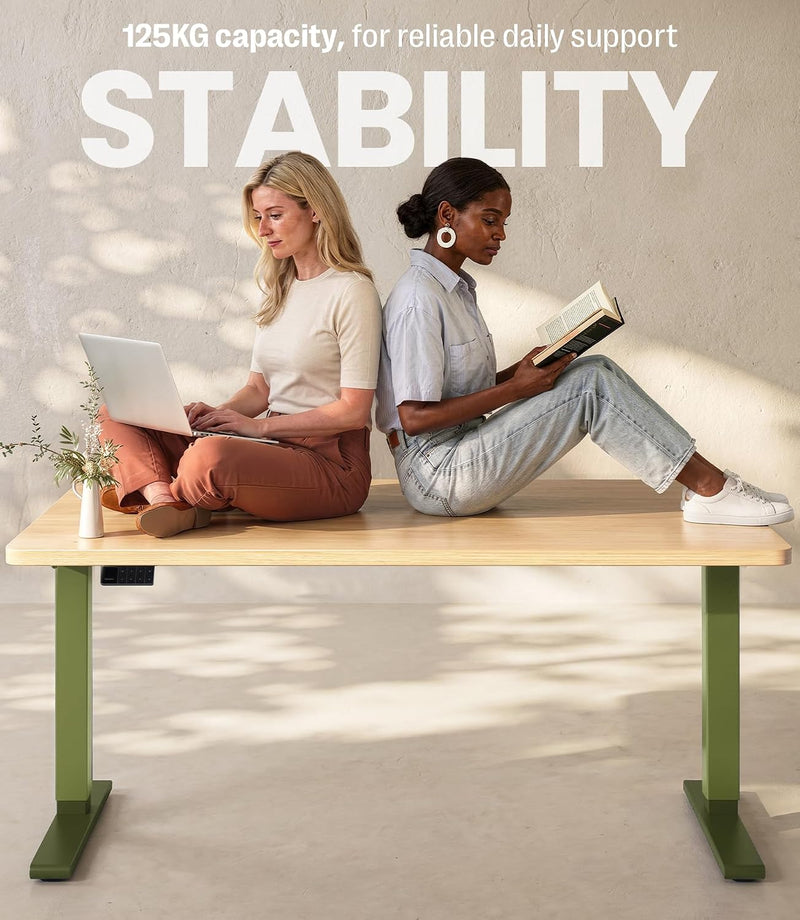 T2 Standing Desk Frame Dual Motor Electric Legs