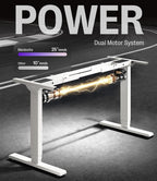 T2 Standing Desk Frame Dual Motor Electric Legs