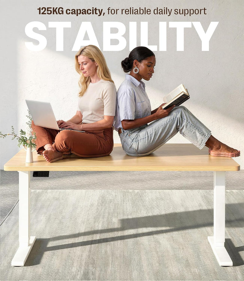 T2 Standing Desk Frame Dual Motor Electric Legs