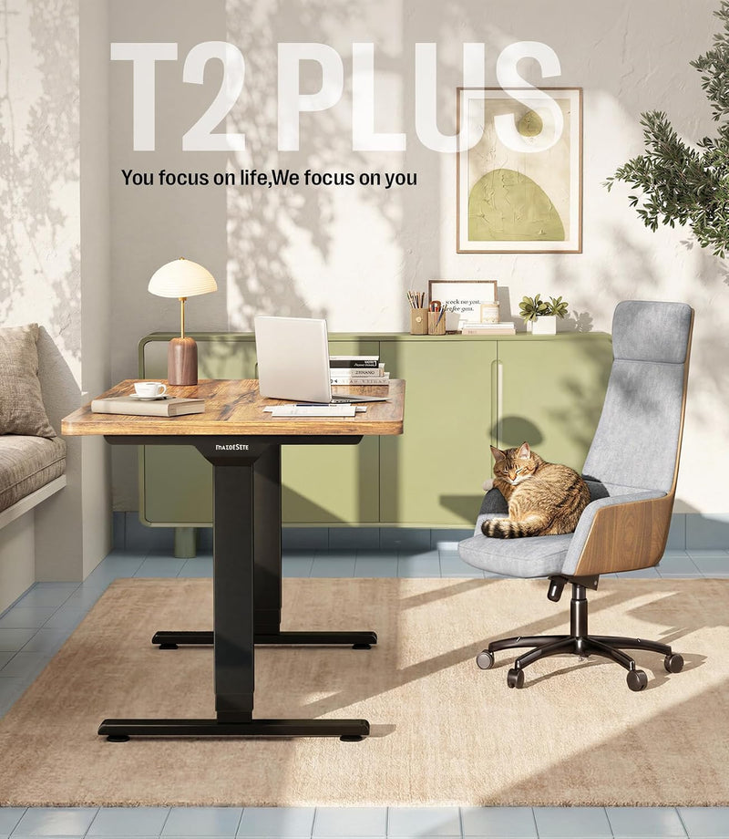 T2 Standing Desk Frame Dual Motor Electric Legs