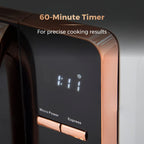 T24020 Manual Microwave with 30-Minute Timer and 6