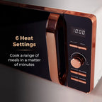 T24020 Manual Microwave with 30-Minute Timer and 6
