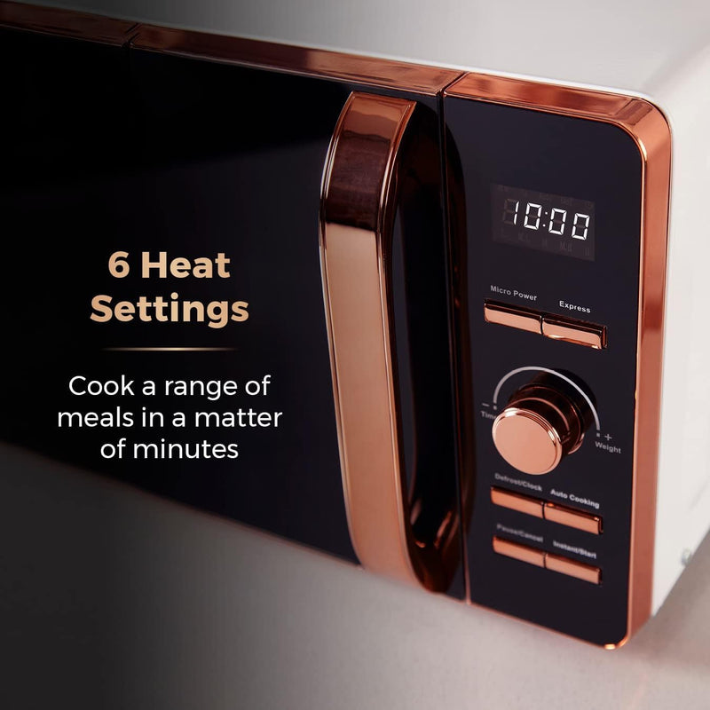 T24020 Manual Microwave with 30-Minute Timer and 6