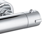 T33 Chrome Thermostatic Shower Mixer Bar Valve