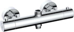 T33 Chrome Thermostatic Shower Mixer Bar Valve