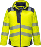 T400 Hi-Vis Waterproof Hooded Work Jacket Thermal