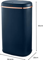 T838010pnk Cavaletto Square Sensor Bin 58L and Rose