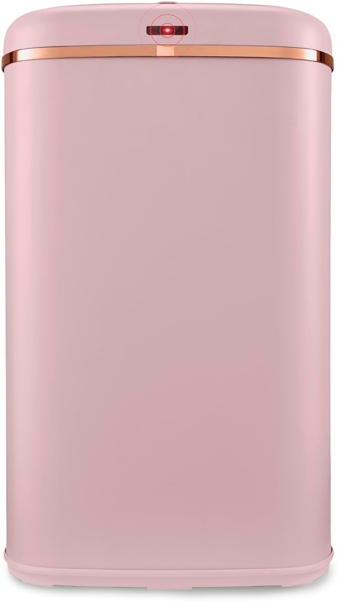 T838010pnk Cavaletto Square Sensor Bin 58L and Rose
