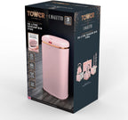 T838010pnk Cavaletto Square Sensor Bin 58L and Rose