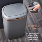 T838010pnk Cavaletto Square Sensor Bin 58L and Rose