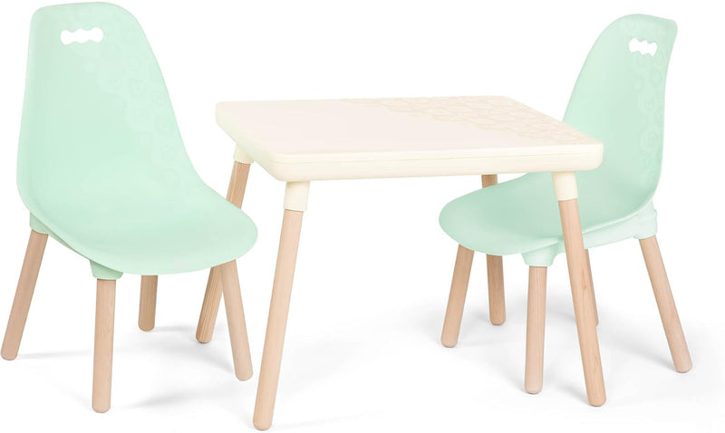 Table and Chair Set Kid Century Modern Mint