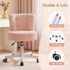 Table Chair Makeup Desk for Bedroom Teddy