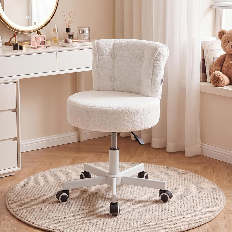 Table Chair Makeup Desk for Bedroom Teddy