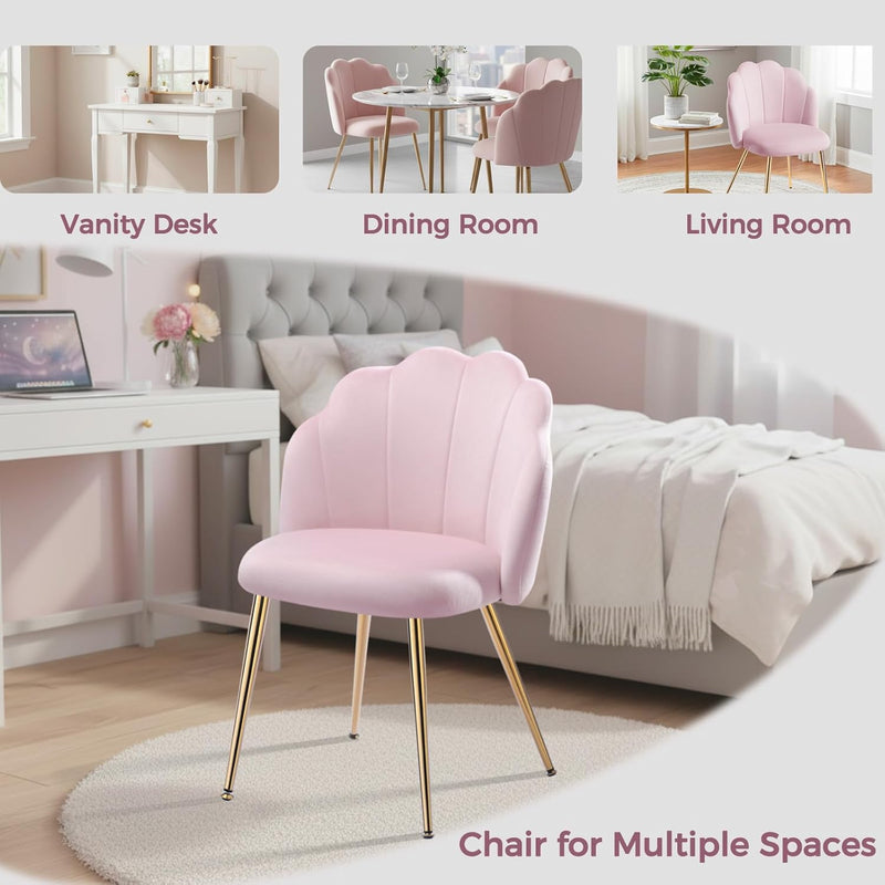 Table Chair with Back Legs Shell for Bedroom