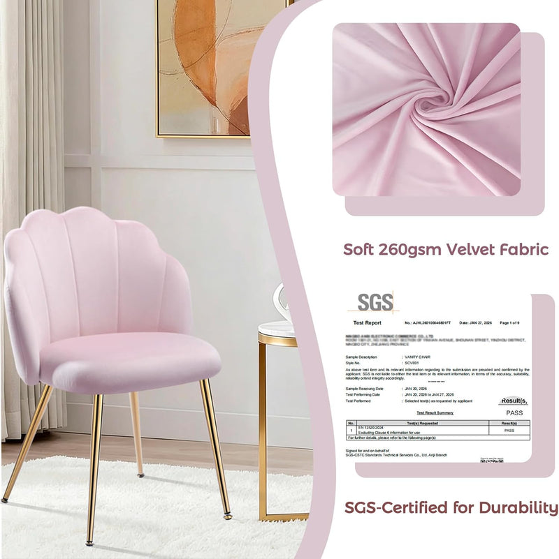 Table Chair with Back Legs Shell for Bedroom