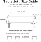 Table Cloth Rectangle Cotton Linen French Designer Pattern