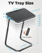 Table for Sofa Overbed Beside Adjustable Tray Sturdier
