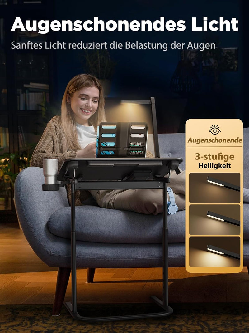 C Table for Sofa Chair Laptop Desk Living