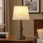 Table Lamp for Bedroom Bedside Lamps with Dual (Set of 2)