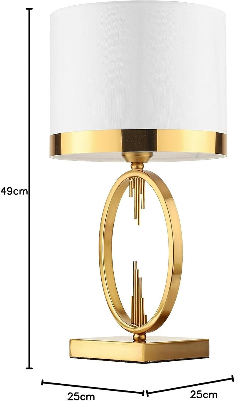 Table Lamp Modern Light Luxury E27 Nightstand Lamps