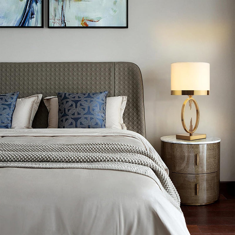 Table Lamp Modern Light Luxury E27 Nightstand Lamps