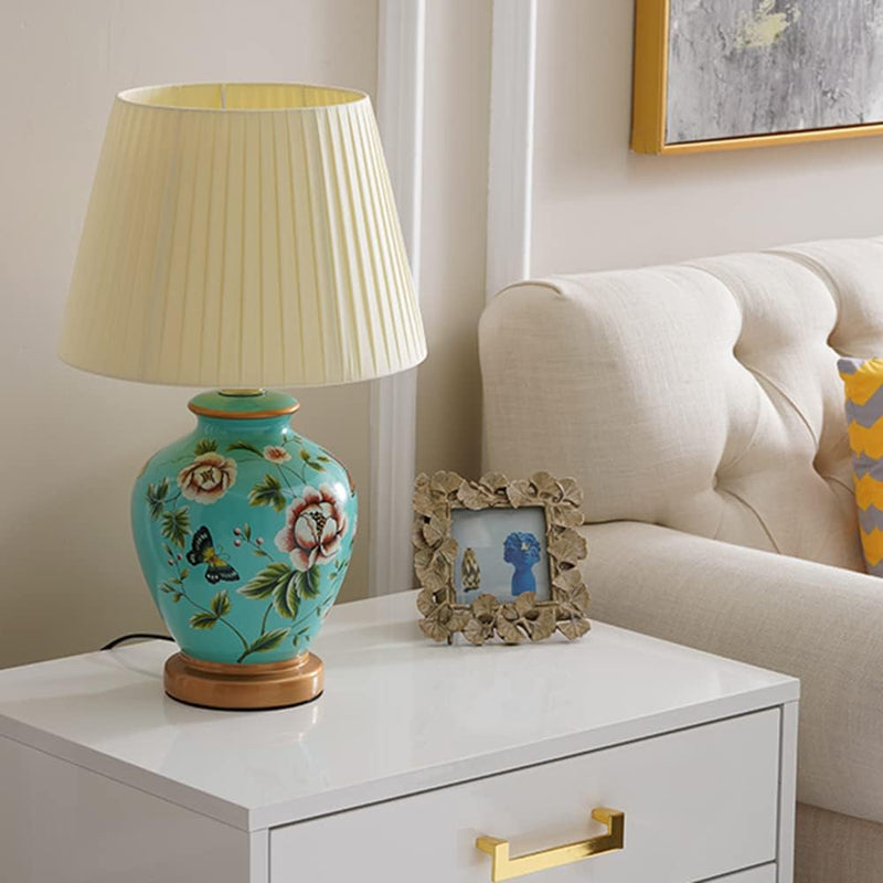 Table Lamp Retro Ceramic Living Room Bedside Vintage