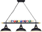 Table Light with 3 Matte Metal Shades