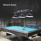 Table Light with 3 Matte Metal Shades