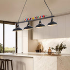 Table Light with 3 Matte Metal Shades