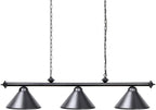 Table Lights with 3 Metal Shades for 7-9FT