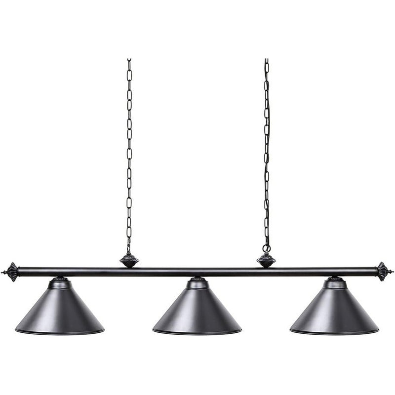 Table Lights with 3 Metal Shades for 7-9FT