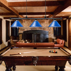 Table Lights with 3 Metal Shades for 7-9FT