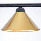 Table Lights with 3 Metal Shades for 7-9FT