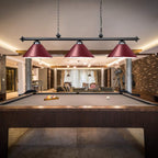 Table Lights with 3 Metal Shades for 7-9FT