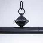 Table Lights with 3 Metal Shades for 7-9FT