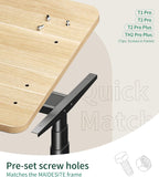 Table Top Desktop for Height Adjustable Electric Standing