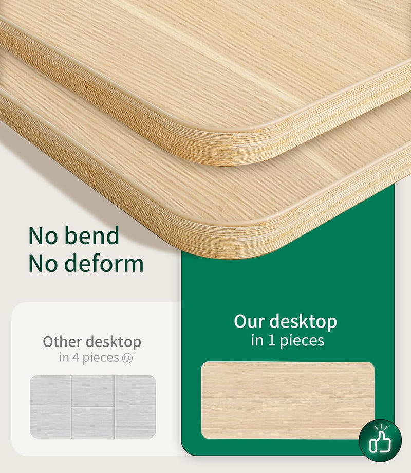 Table Top Desktop for Height Adjustable Electric Standing