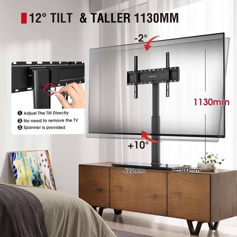 Table Top TV Stand for 43-75 85 Inch