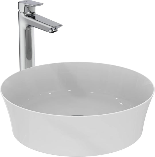 Tall Basin Mixer Without Pop Up Waste Chrome