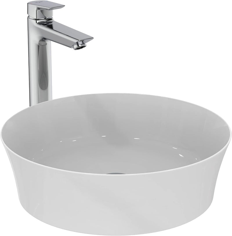Tall Basin Mixer Without Pop Up Waste Chrome