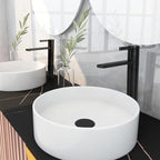 Tall Bathroom Tap 360° Swivel Spout Countertop Basin