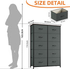 Chest of Drawers for Bedroom 10 Fabric